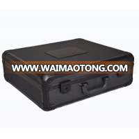 Custom Black Aluminum Carrying Suitcase