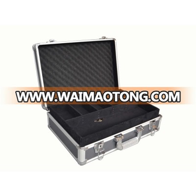 Dark Gray Custom Carrying Tool Case with Compartments