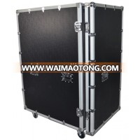 Large Aluminum Black Custom Shipping Case