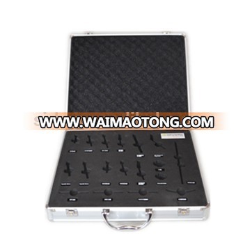 Medical orthopaedics screw aluminum case with foam cut out