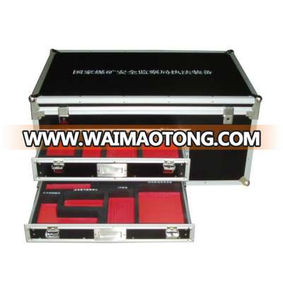 china custom flight case aluminum frame drawer tool case