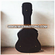 Dark Brown Leather Custom Guitar Case